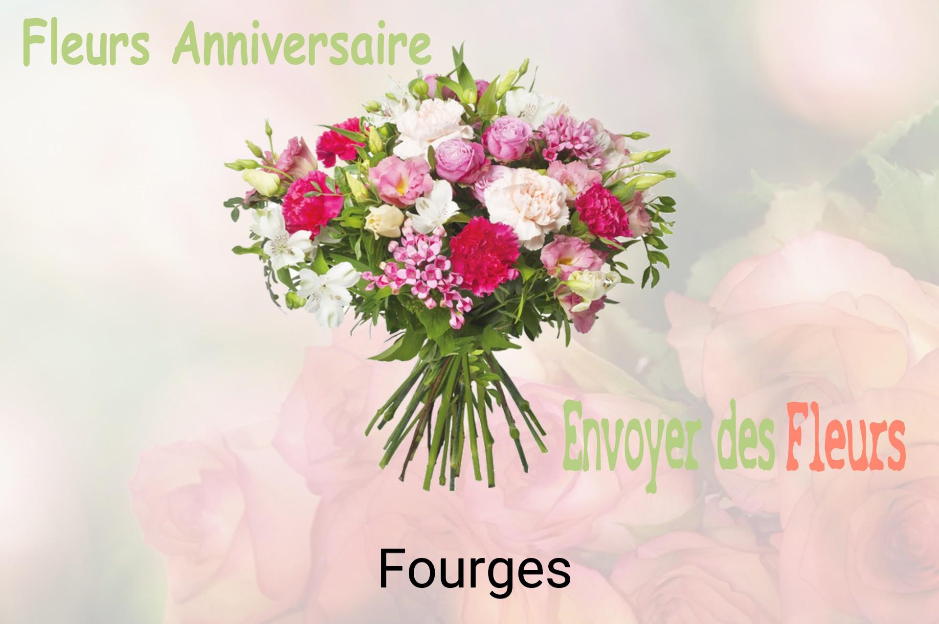 Bouquet de fleurs d’anniversaire livré à Fourges