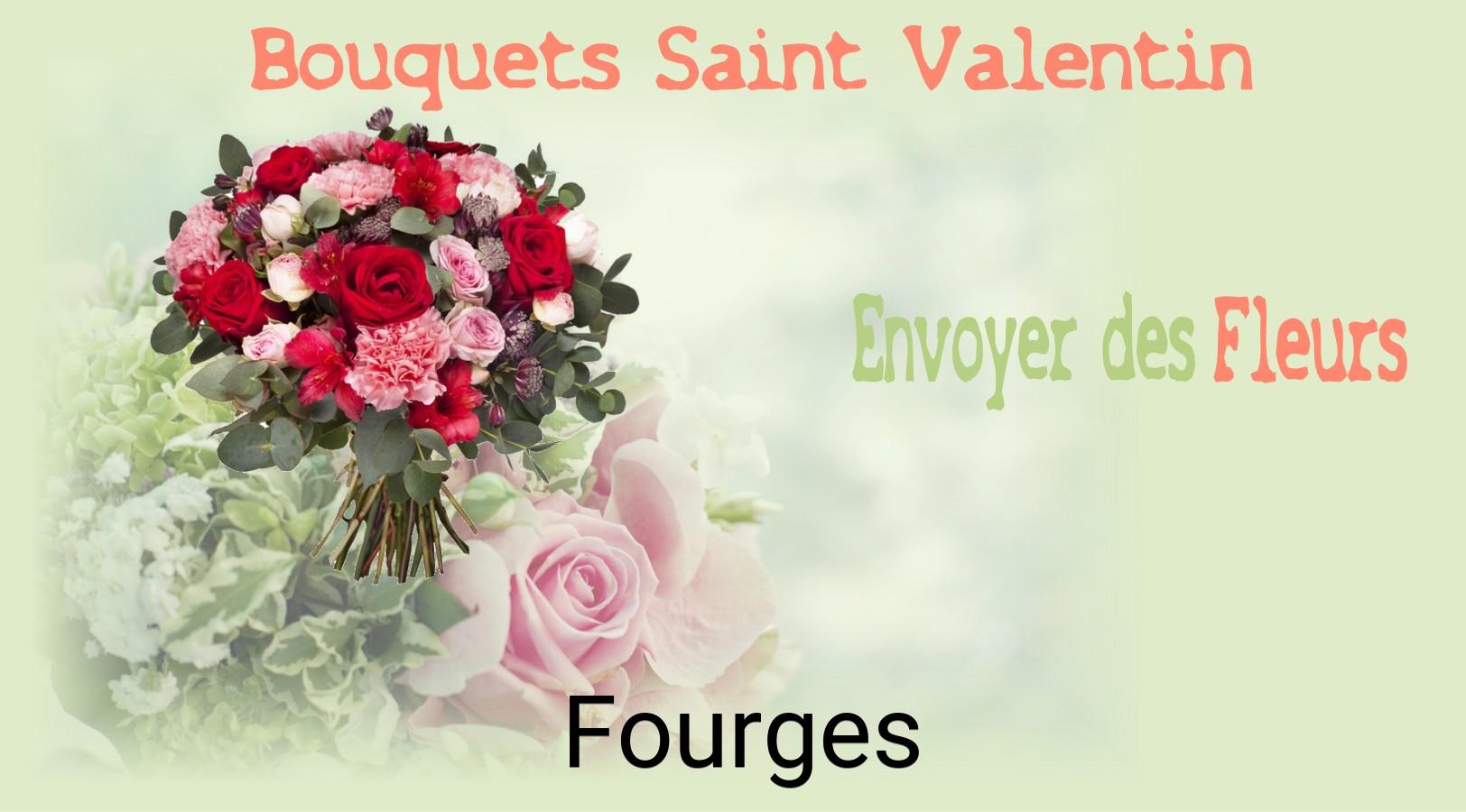 Roses de Saint-Valentin livrées à Fourges